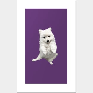 Japanese Spitz Cute Puppy Dog Posters and Art